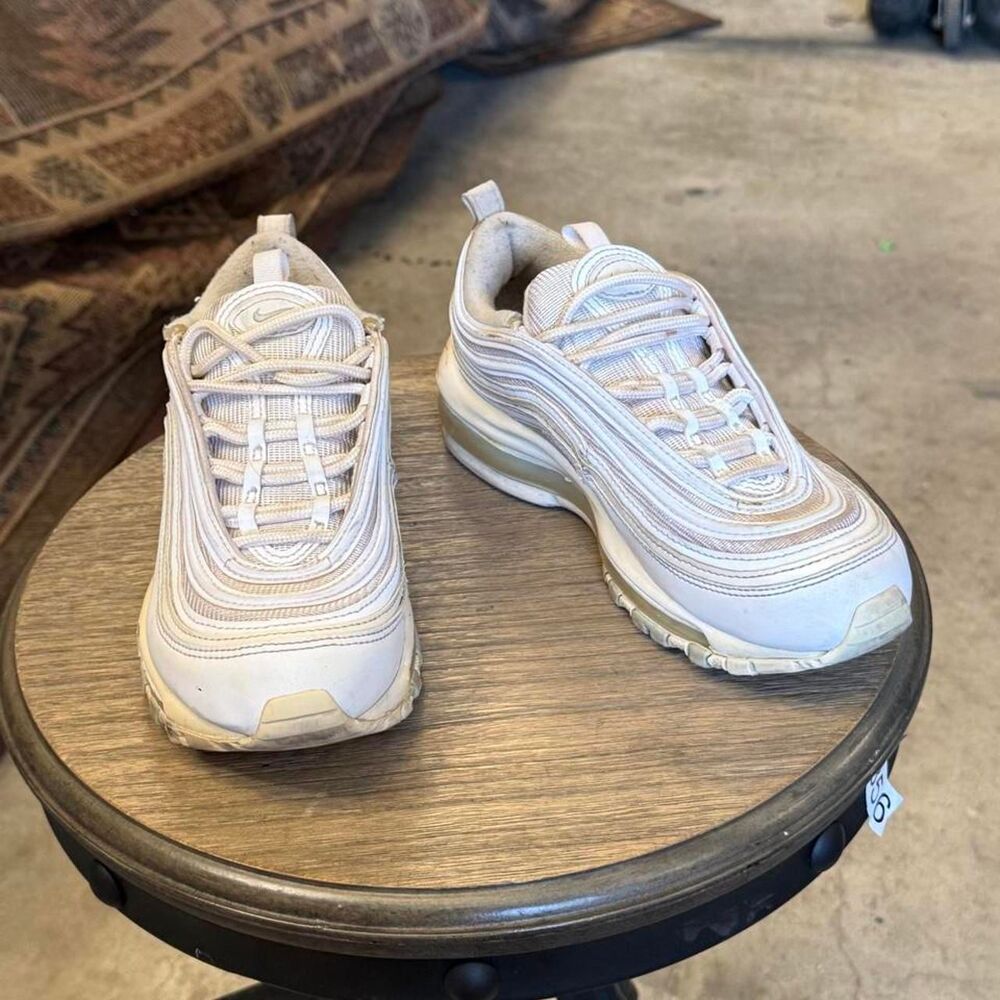 Nike Women's White and Cream Trainers